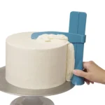 Adjustable DIY Cake Scraper Smoother Fondant Spatulas Cake Edge Smoother Cream - Image 2