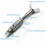 DIY Handmade Leather Carving Tool Rotary Carving Knife Leather Carving Knife - Image 3