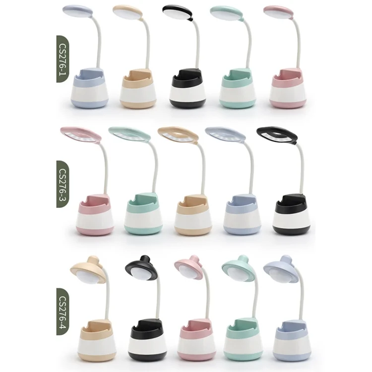 TBD0555254301_B13.webp USB Charging LED Desk Light Eye Protection Lamp with Pen Holder and Phone Holder - Image 14