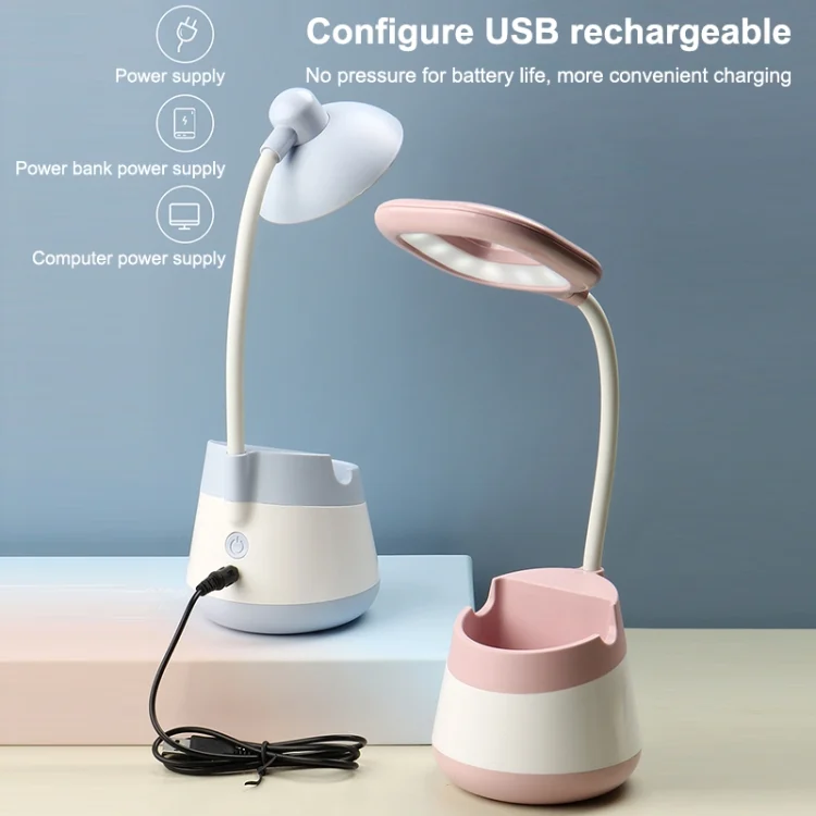 TBD0555254301_B8.webp USB Charging LED Desk Light Eye Protection Lamp with Pen Holder and Phone Holder - Image 9