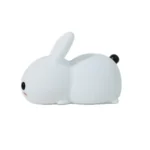 Silicone Rabbit LED Night Light USB Charging Dual-Tone Light Pat Light - Image 2