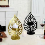 Wrought Iron Candle Holder Living Room Desktop Decoration Ornaments - Image 8