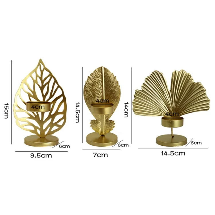 TBD0555257601_B1.webp Wrought Iron Candle Holder Living Room Desktop Decoration Ornaments - Image 2