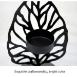 Wrought Iron Candle Holder Living Room Desktop Decoration Ornaments - Image 4