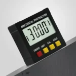 Electronic Digital Display Inclinometer Slope Level Protractor Four-Sided Magnetic Angle Ruler