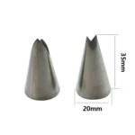 13pcs / Set Pastry Nozzles Coupler Icing Piping Tips Sets Stainless Steel Rose Cream Bakeware - Image 3