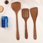 Long Handle Unpainted Chicken Wings Wooden Spatula Kitchen Utensils - Image 6