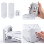 Double-Layer Adjustable Shoe Bracket Household Dustproof Shoe Storage Rack - Image 2
