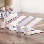 Double-Layer Adjustable Shoe Bracket Household Dustproof Shoe Storage Rack - Image 5
