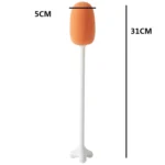 Long Handle Vertical Cup Brush Baby Bottle Sponge Cleaning Brush, Length: 29cm - Image 8