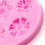 2 PCS 3D Flower Silicone Molds Fondant Craft Cake Candy Chocolate Ice Pastry Baking Tool - Image 3