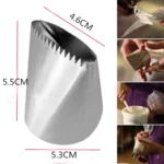 Stainless Steel Nozzle Icing Piping Nozzles Cream Cake Decorating Pastry Tip Fondant DIY Cake Tools - Image 4