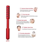 30 Germanium Massage Beauty Stick Roller V-shaped Beauty Instrument Facial Massager Random Colour Delivery - Image 5