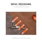 Denim Apron Barber Milk Tea Shop Waiter Overalls - Image 3