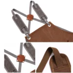 Denim Apron Barber Milk Tea Shop Waiter Overalls - Image 5