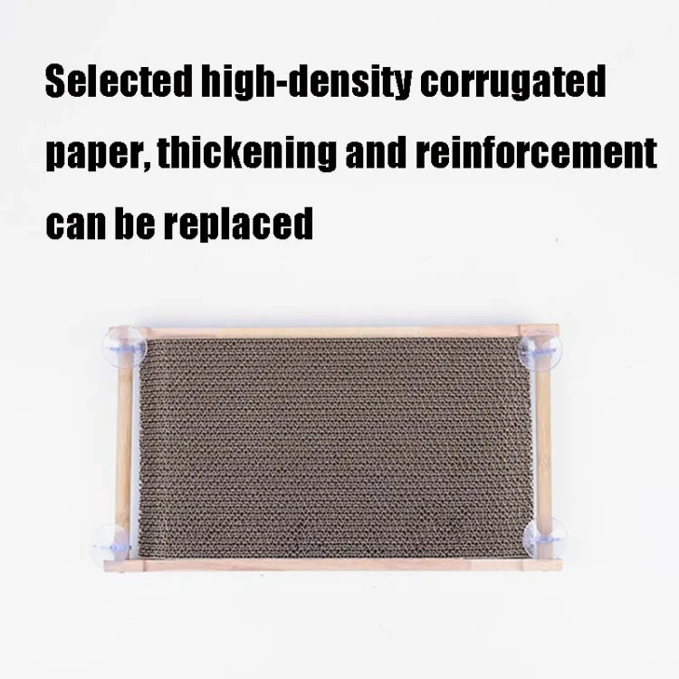 TBD0556526301_B3.webp Solid Wood Vertical Cat Claw Board Corrugated Sofa Anti-Scratch Cat Toy - Image 4