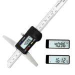 0-150mm Digital Display Depth Gauge Caliper Vernier Caliper Depth Measuring Ruler - Image 5