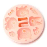 DIY Covered Silicone Animal Cake Rice Cake Mold Baby Food Pot Special Baking Tool