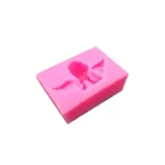 2 PCS Angel Shape Fondant Cake Silicone Mold Aroma Soft Clay Clay Gypsum Plastic Decoration - Image 3