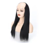 Wig Half Headgear Long Straight Hair U-Shaped Wig Headgear - Image 2
