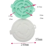 Food Grade Silicone Round Sausage Mold Baking Mold Homemade DIY Hot Dog Mold, Random Color Delivery - Image 5