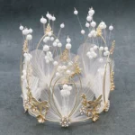 Fairy Dragonfly Fairy Cake Decoration Bridal Crown Baking Birthday Ornaments - Image 4