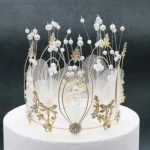 Fairy Dragonfly Fairy Cake Decoration Bridal Crown Baking Birthday Ornaments - Image 7
