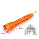 Multifunctional Sink Bathroom Wrench Plumbing Installation Tool Water Pipe Faucet Repair Removal Tool - Image 5