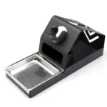 T12 Metal Soldering Iron Stand Electric Soldering Iron Handle Fixed Stand Anti-Static Multi-Function Soldering Iron Stand - Image 2