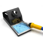 T12 Metal Soldering Iron Stand Electric Soldering Iron Handle Fixed Stand Anti-Static Multi-Function Soldering Iron Stand - Image 5