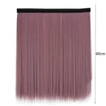 8261Z-1 Long Straight Hair Detachable Hat Wig Autumn And Winter Lamb Hat Wig - Image 4