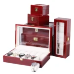 Wooden Baking Paint Watch Box Jewelry Storage Display Box - Image 2