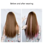 5 PCS Color Highlighting Hair Extension Piece One-Piece Invisible Seamless Hair Extension Piece - Image 5