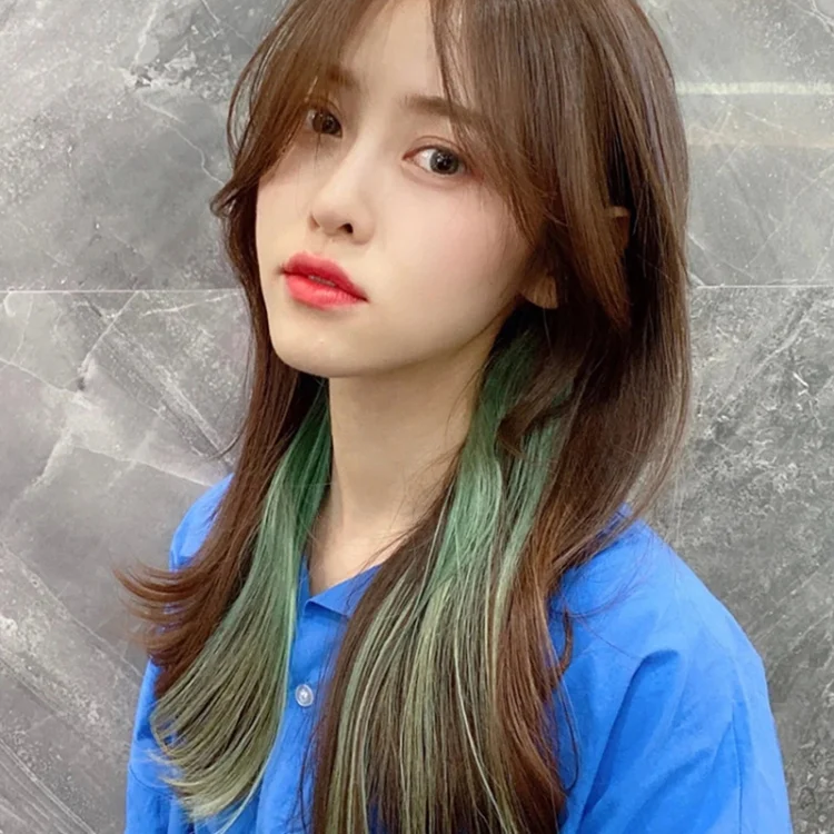 TBD0558080201_B8.webp 5 PCS Color Highlighting Hair Extension Piece One-Piece Invisible Seamless Hair Extension Piece - Image 9