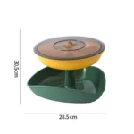 Snacks Dried Fruit Plate Multilayer Superimposed Fruit Plate Candy Plate - Image 2