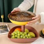 Snacks Dried Fruit Plate Multilayer Superimposed Fruit Plate Candy Plate - Image 7