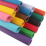 10 Sheets Corrugated Paper Thickened Wrapping Paper Handmade DIY Wrapping Paper Material - Image 2