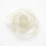 2 PCS Fishtail Yarn Ribbon Flower Packaging Material Snow Yarn Ribbon