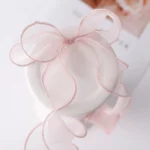 2 PCS Fishtail Yarn Ribbon Flower Packaging Material Snow Yarn Ribbon - Image 7