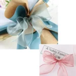 2 PCS Fishtail Yarn Ribbon Flower Packaging Material Snow Yarn Ribbon - Image 8