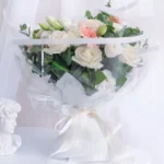 2.5 Silk 40cmx30m Bouquet Wrapping Paper Waterproof Material Transparent Flower Gift Wrapping Paper - Image 5