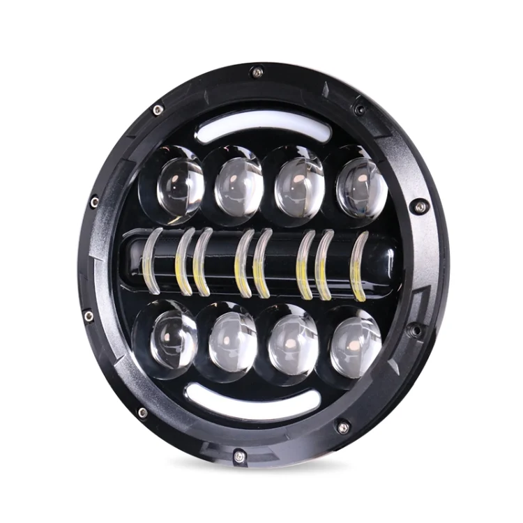 TBD05583724.webp 7 Inch Motorcycle Retro Modified Headlights Day Trip LED Far Near Beam Lights  For Wrangler / Harley - Image 1
