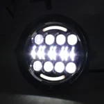 7 Inch Motorcycle Retro Modified Headlights Day Trip LED Far Near Beam Lights  For Wrangler / Harley - Image 6