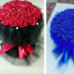 Snow Yarn Flowers Packaging Wedding Decoration Simple Gauze Flowers Packaging Materials - Image 7