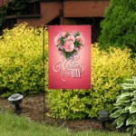 2 PCS Valentine Day Garden Flag Festive Atmosphere Garden Banner - Image 2