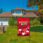 2 PCS Valentine Day Garden Flag Festive Atmosphere Garden Banner - Image 3