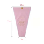 Flower Packaging Bag Trapezoid Bag Dried Flower Bag - Image 3