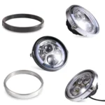 7 Inch Motorcycle Headlight Modification Parts Headlight Ring Bracket - Image 8