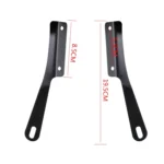 5-7 Inch Retro Motorcycle Windshield Universal Modified Windshield - Image 3