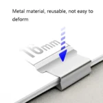 Deli Office Stationery Supplementary Clip Push Clipper, Specification: 8591 - Image 3